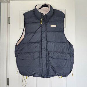 Columbia Wallowa Reversible Puffer Vest Black/Printed Men’s Large